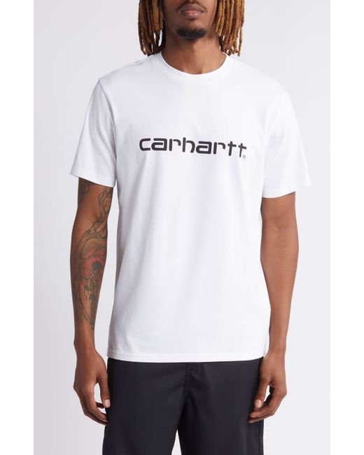 Carhartt Work In Progress Script Logo Graphic T-Shirt