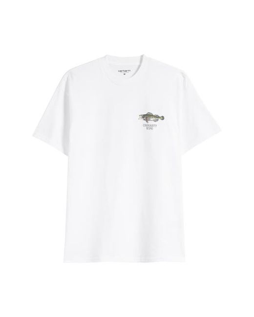 Carhartt Work In Progress Fish Organic Cotton Graphic T-Shirt