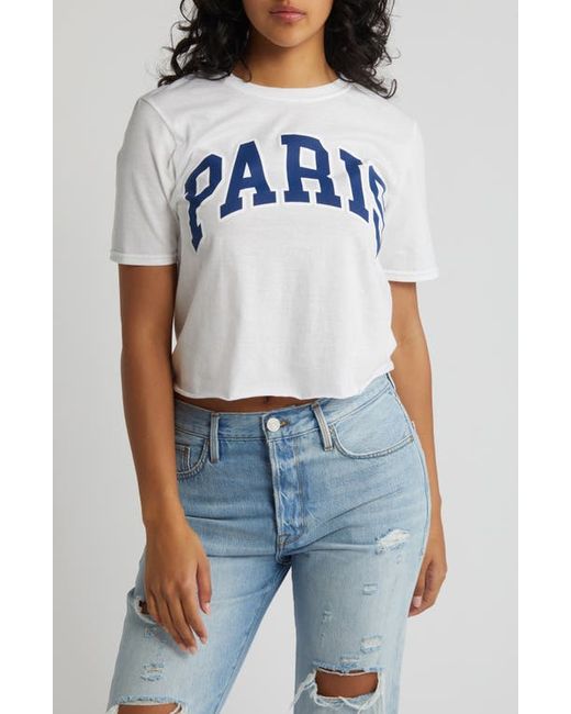 Philcos Paris Cotton Crop Graphic T-Shirt