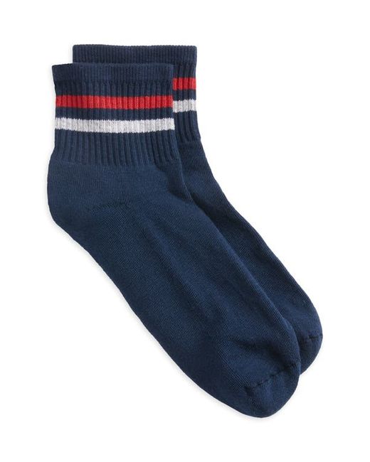 American Trench Stripe Ankle Socks