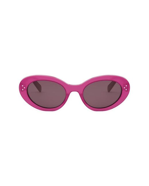 Celine Bold 3 Dots 53mm Cat Eye Sunglasses