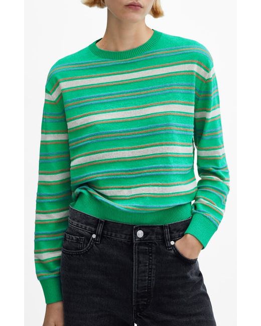 Mango Malbo Stripe Sweater