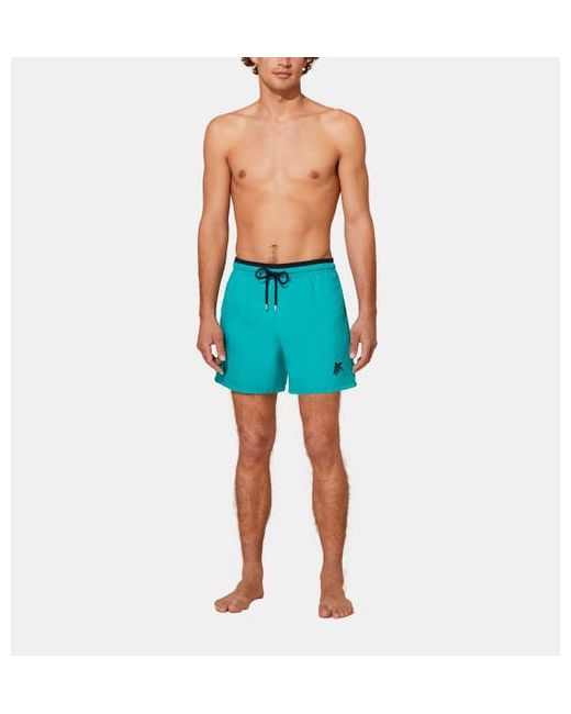 Vilebrequin Solid Bicolor Length Swim Trunks