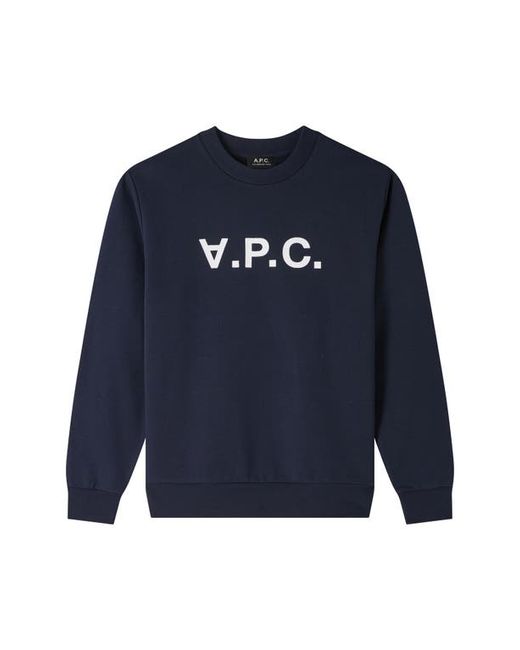 A.P.C. A. P.C. Grand V. Logo Sweatshirt