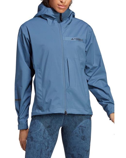 Adidas Terrex Multi RAIN. RDY Waterproof Hooded Rain Jacket