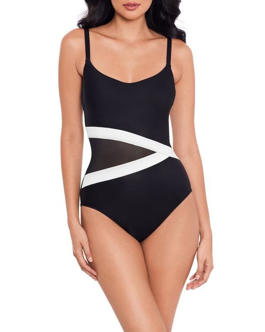 Miraclesuit® Miraclesuit Spectra Lyra Underwire One-Piece Swimsuit Black