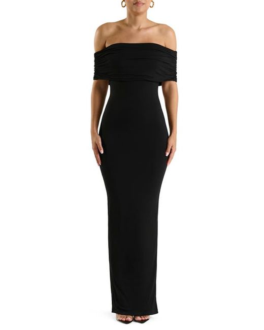 N By Naked Wardrobe Smooth Off the Shoulder Dress