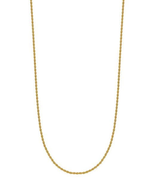 Bony Levy 14K Gold Rope Chain Necklace