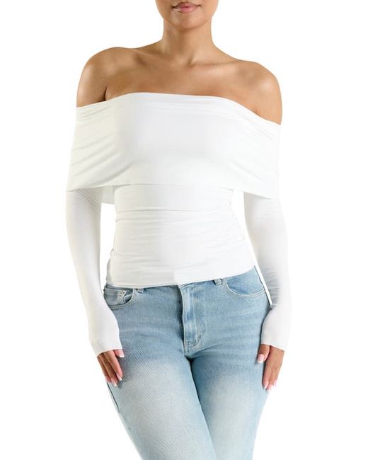 N By Naked Wardrobe Go Off the Shoulder Top