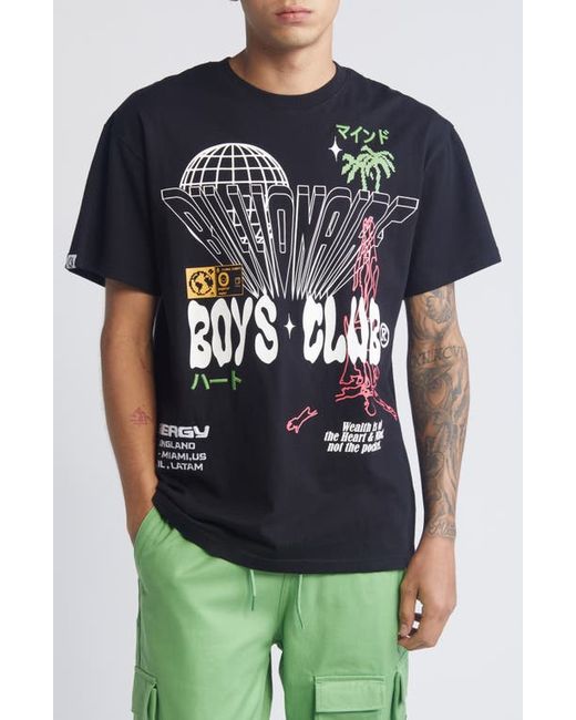 Billionaire Boys Club Around the World Cotton Graphic T-Shirt