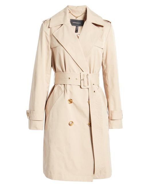 Bcbgmaxazria Double Breasted Belted Trench Coat