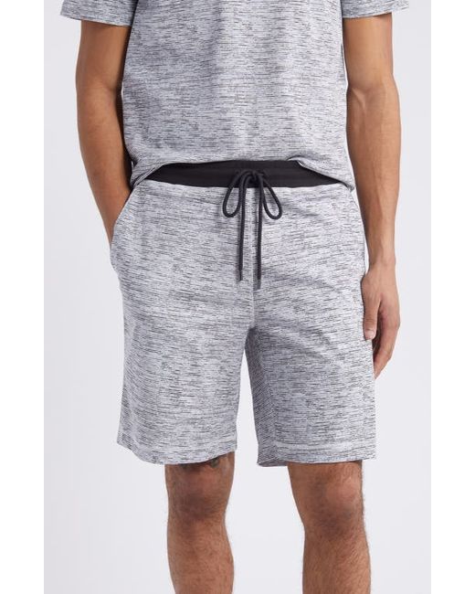 Daniel Buchler Stripe Cotton Pajama Shorts