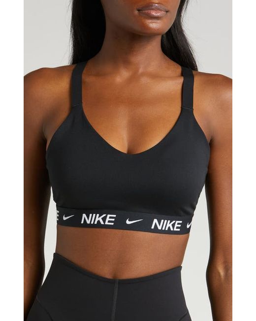 Nike Indy Dri-FIT Medium Support Sports Bra Black
