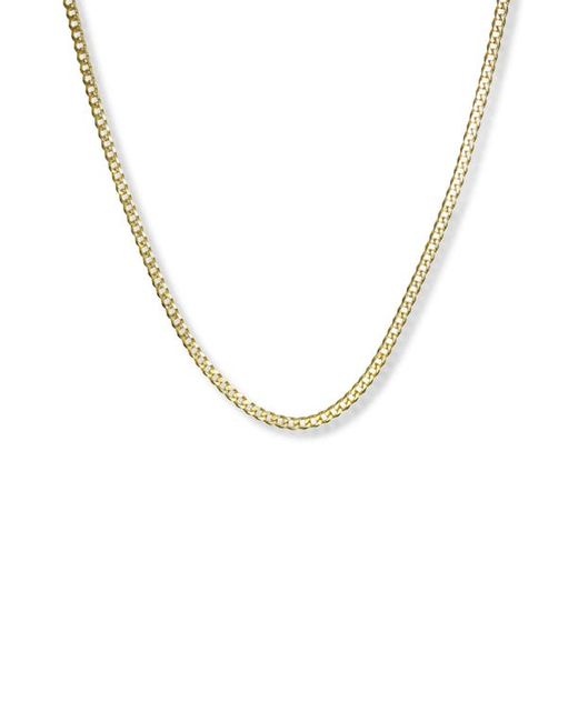 Argento Vivo Sterling Silver Curb Chain Necklace