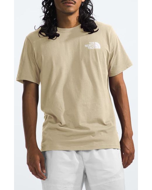 The North Face NSE Box Logo Graphic T-Shirt Gravel/Tnf