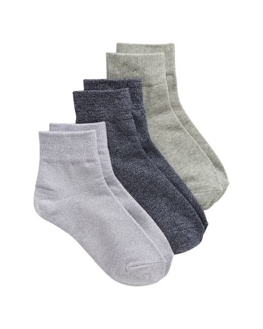 Nordstrom 3-Pack Everyday Quarter Socks