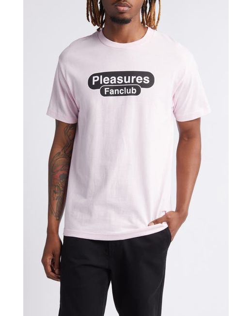 Pleasures Fanclub Cotton Graphic T-Shirt