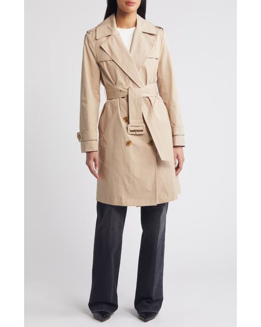 Bcbgmaxazria Double Breasted Belted Trench Coat