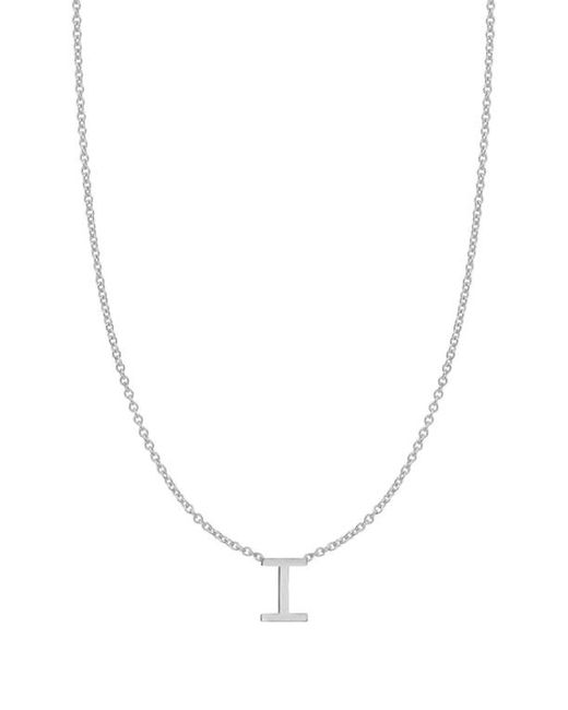 Bychari Initial Pendant Necklace I