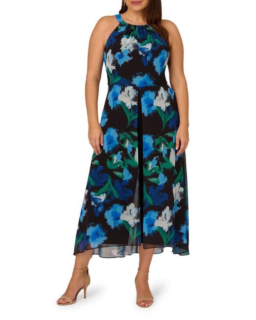 Adrianna Papell Floral Maxi Jumpsuit