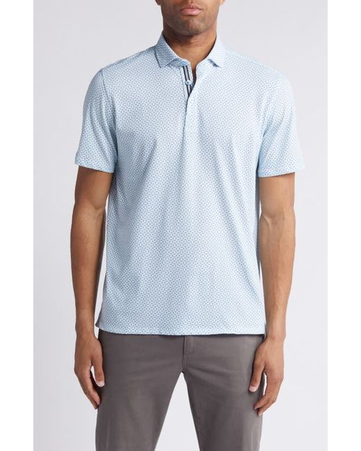 Stone Rose Link Geo DryTouch Performance Polo