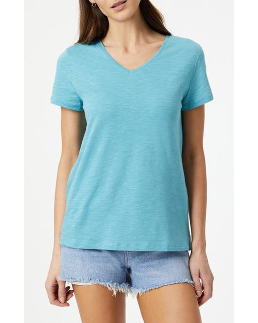Mavi Jeans V-Neck Cotton Slub T-Shirt