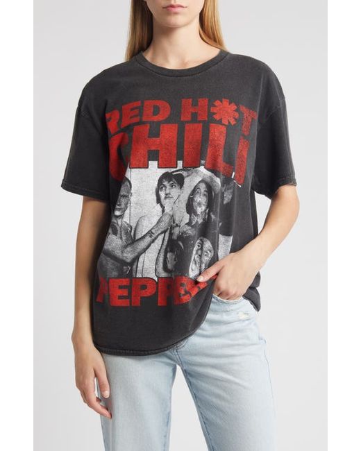 Merch Traffic Red Hot Chili Peppers Oversize Graphic T-Shirt