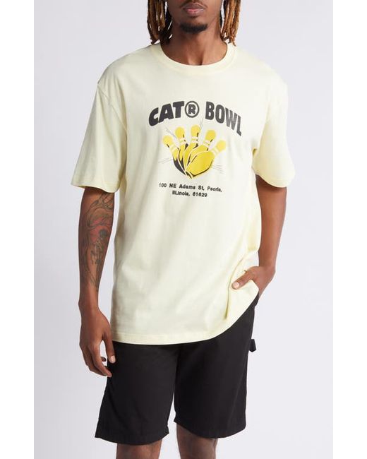 Cat Wwr Strike Cotton Graphic T-Shirt