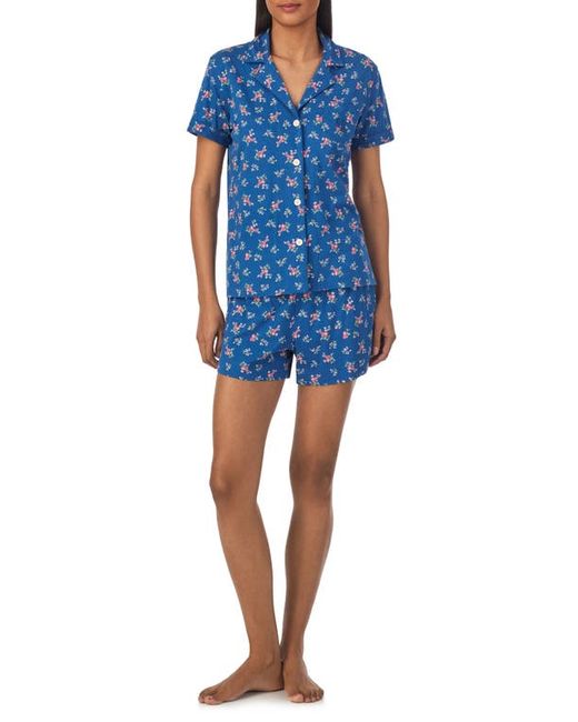 Lauren Ralph Lauren Floral Cotton Blend Short Pajamas