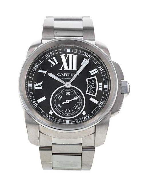 Watchfinder & Co. Watchfinder Co. Cartier Preowned Calibre De Bracelet Watch 42mm