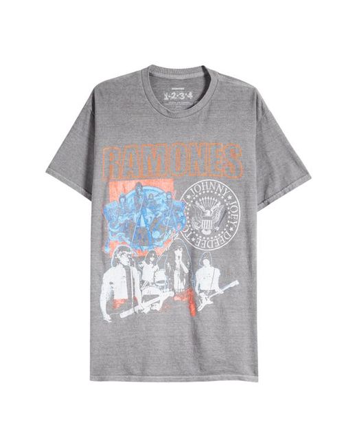 Merch Traffic Ramones Cotton Graphic T-Shirt