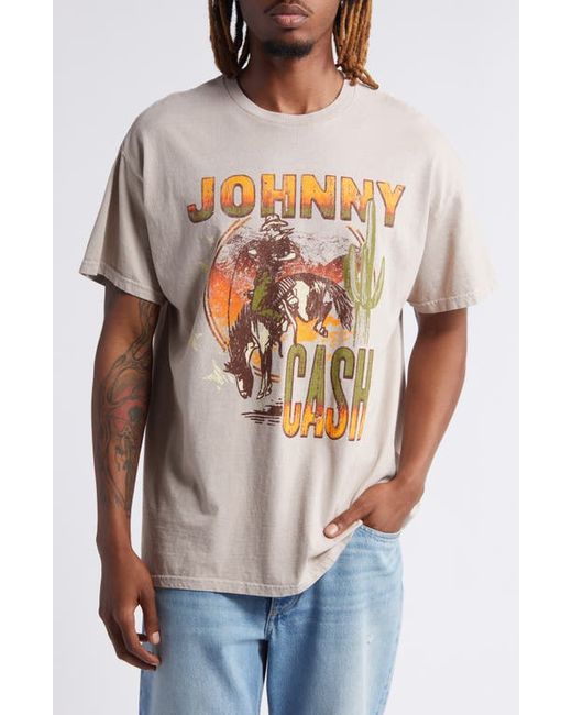 Merch Traffic Johnny Cash Cotton Graphic T-Shirt