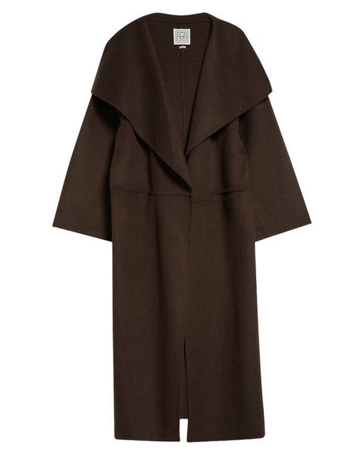 Totême Signature Oversize Wool Cashmere Coat