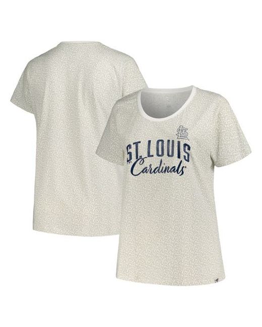 Profile St. Louis Cardinals Plus Leopard T-Shirt