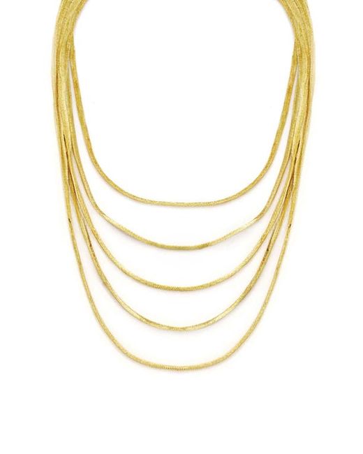 Panacea Layered Snake Chain Necklace