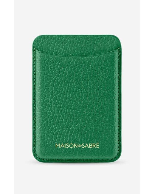 MAISON de SABRÉ Leather MagSafe Wallet