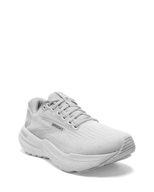 Brooks Glycerin 21 Running Shoe White/White/Grey