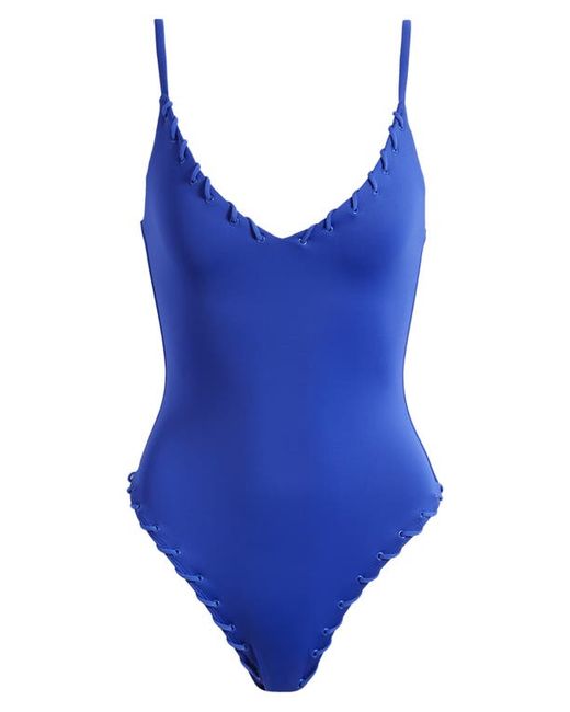 Good American Whip Stitch One-Piece Swimsuit