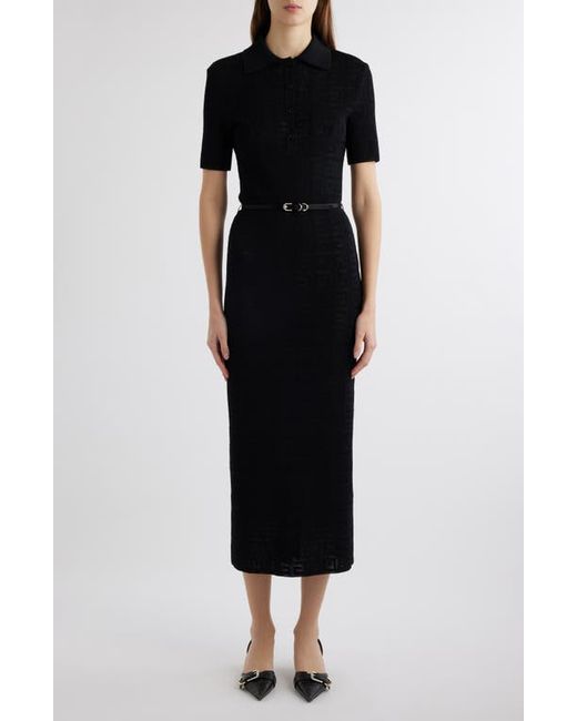 Givenchy Belted Midi Polo Dress
