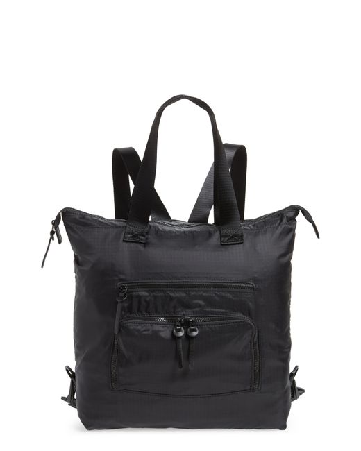 Nordstrom Packable Convertible Backpack Black
