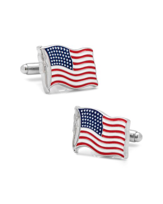 Cufflinks, Inc. Cufflinks Inc. Waving American Flag Cuff Links