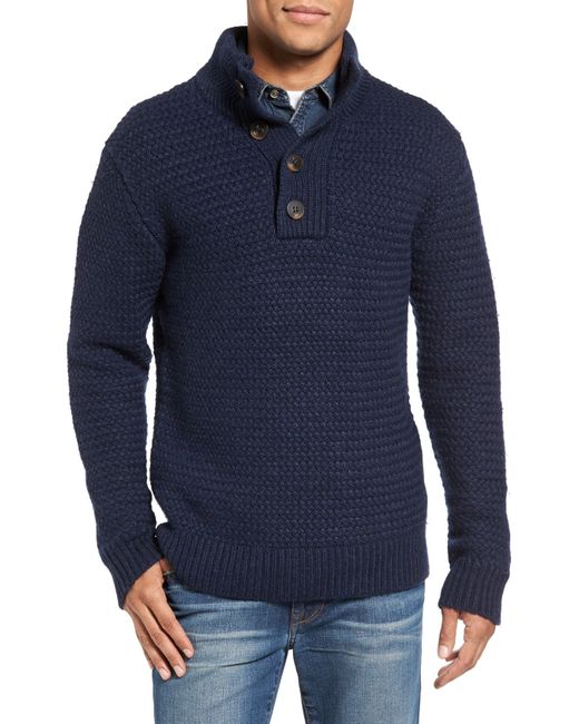 Schott Military Henley Sweater Large