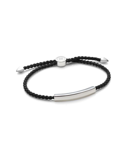 Monica Vinader Engravable Linear Friendship Bracelet