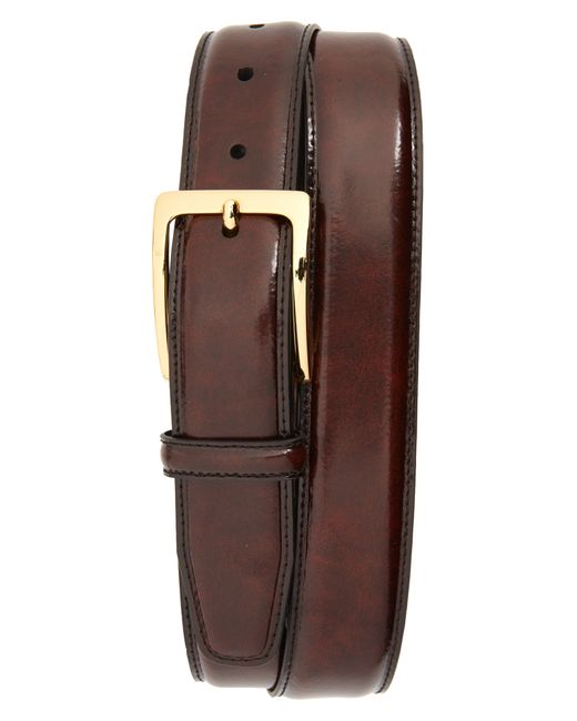 Johnston & Murphy Basic Smooth Leather Belt Size