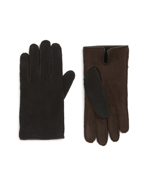 Hickey Freeman Leather Gloves Black