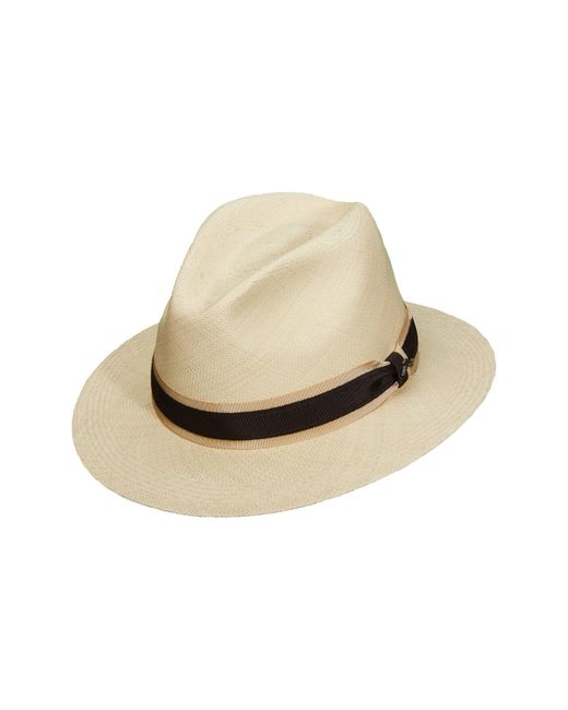 Tommy Bahama Panama Straw Safari Hat White