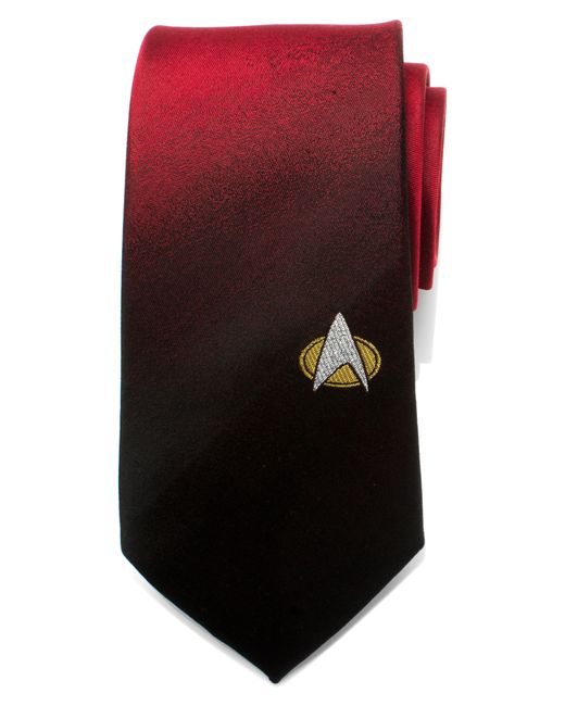 Cufflinks, Inc. Cufflinks Inc. Star Trek Tng Shield Silk Tie Size