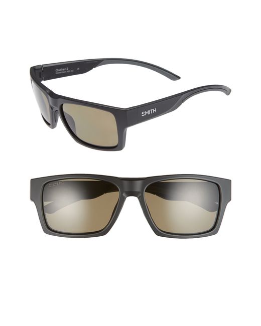 Smith Lowdown 2 55Mm ChromapopTM Sunglasses Black Splatter Grey