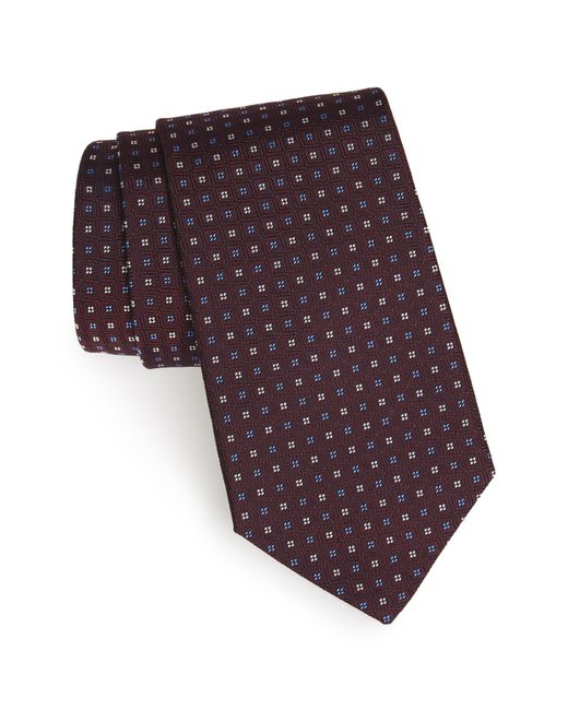 Gitman Vintage Geometric Silk Tie Size