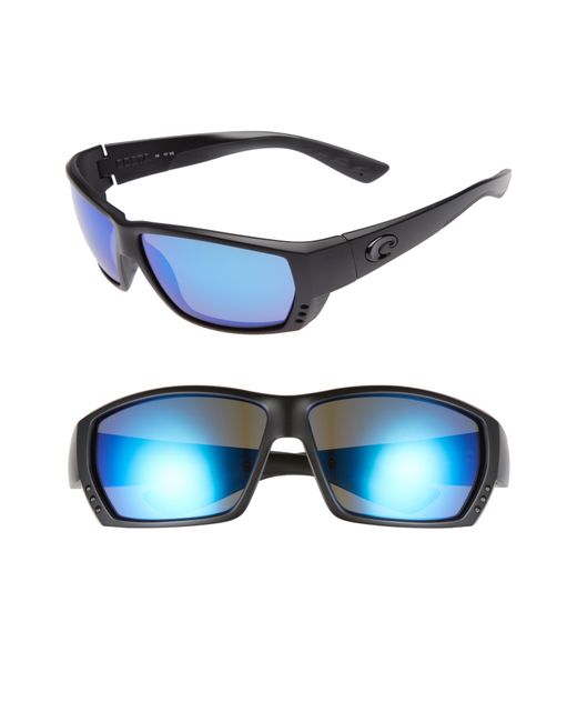 Costa Del Mar Tuna Alley 60Mm Polarized Sunglasses Blackout/